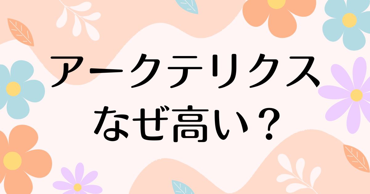 アークテリクスはなぜ高い？買えないのに人気の理由は？安く買う方法はコレ！