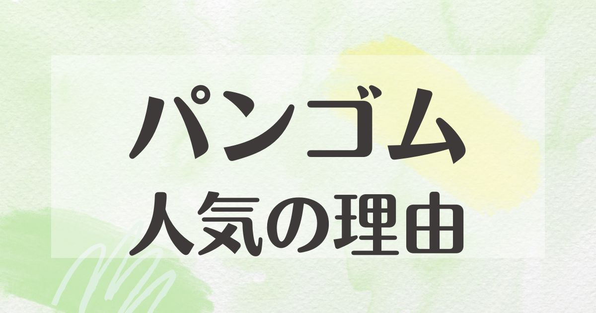 パンゴムはなぜ人気？どこで売ってる？販売店や買える場所を調査！