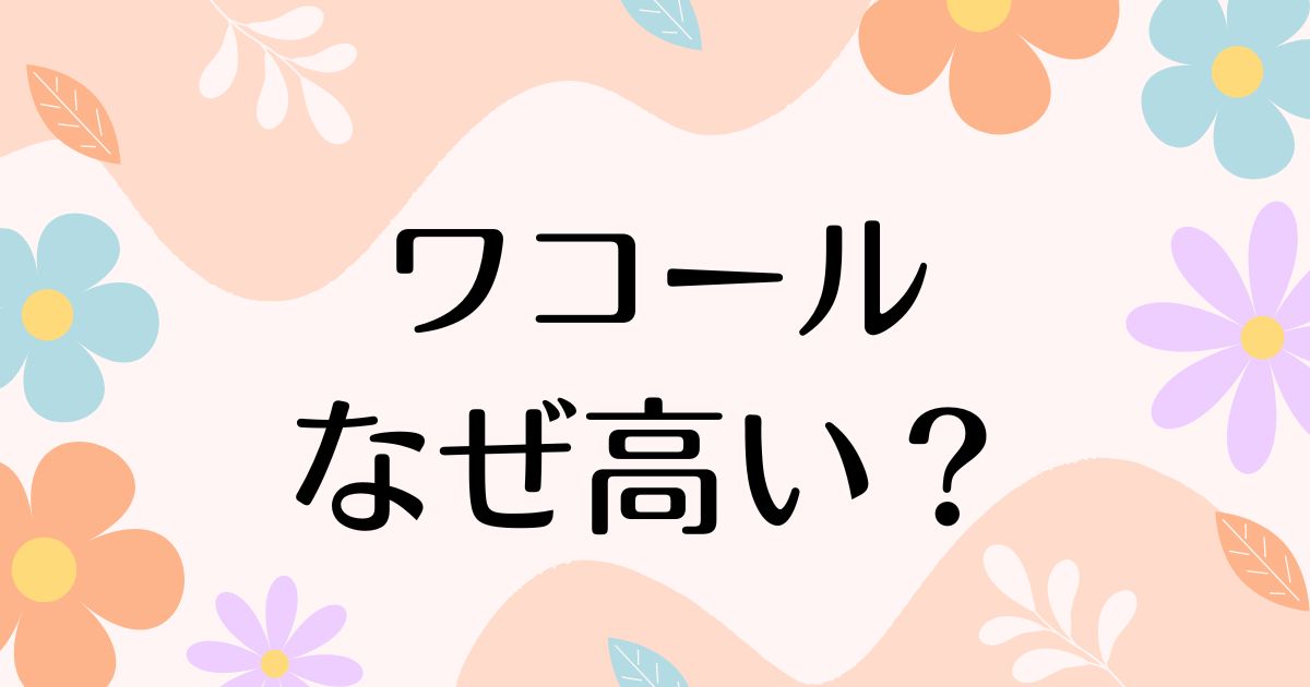 ワコールはなぜ高い？何が違う？人気がある理由と安く買う方法はコレ！